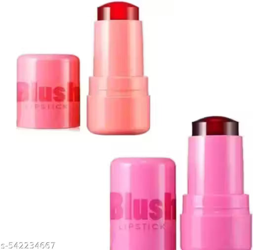 Jelly Blus Tint Jelly Texture | Long Lasting | Mess Free Stick Trending and premium (Pack of 2 Pcs)