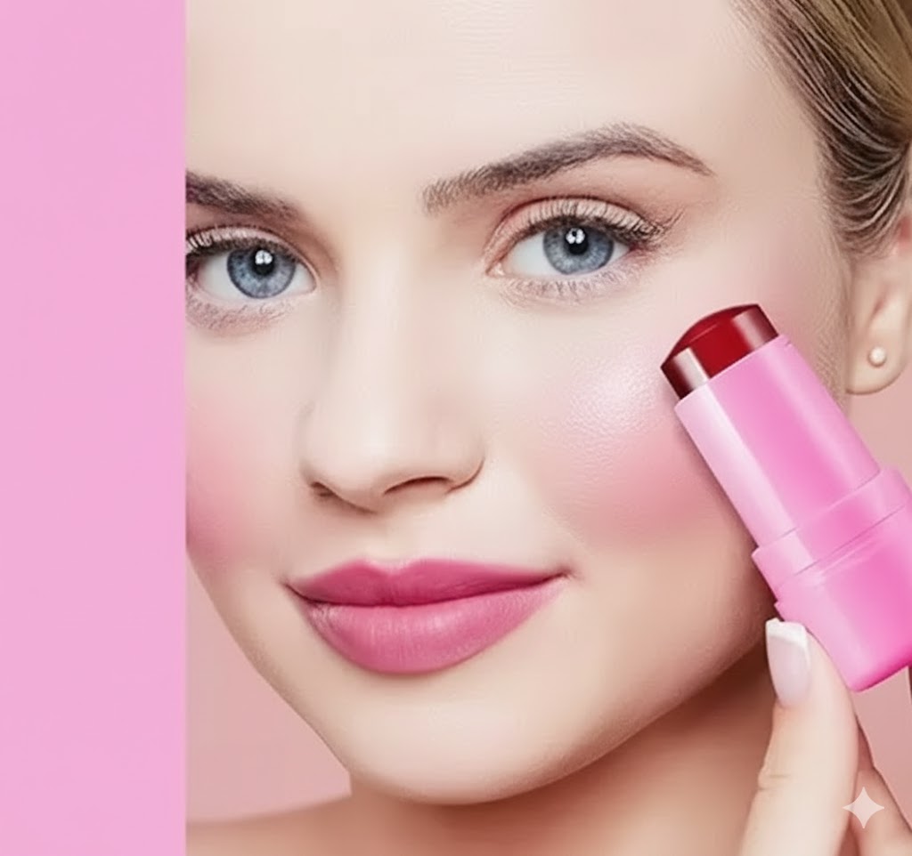 Jelly Blus Tint Jelly Texture | Long Lasting | Mess Free Stick Trending and premium (Pack of 2 Pcs)